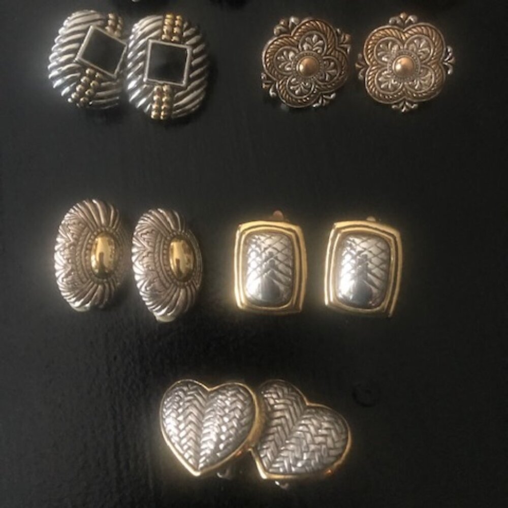 EARRINGS Set! Gold/Silver